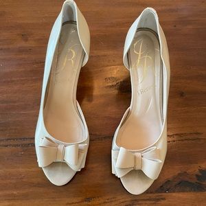 J Renee peep toe wedge